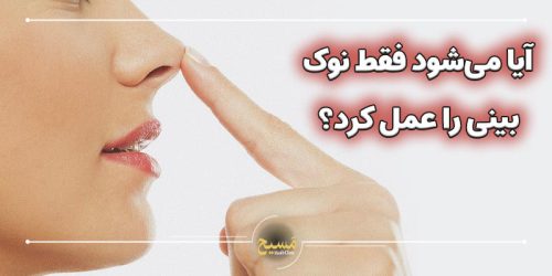 ایا میشود فقط نوک بینی را عمل کرد