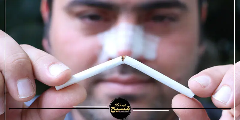 10 اشتباه خطرناک بعد از عمل بینی 6 دخانیات و الکل مصرف نکنید